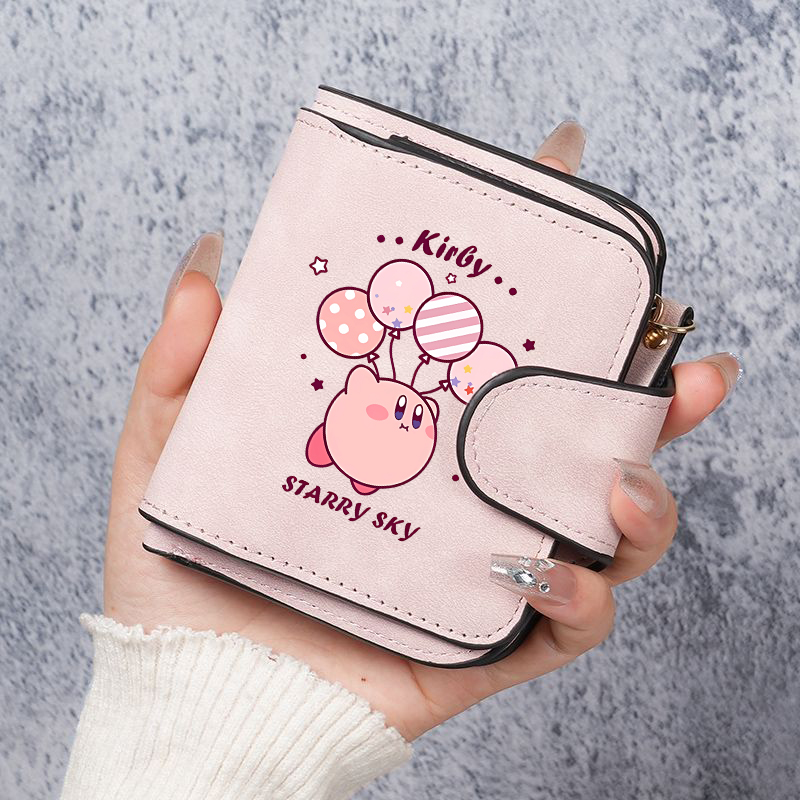Card Top Loader - محفظة كيربيز قصيرة للنساء، محفظة قابلة
