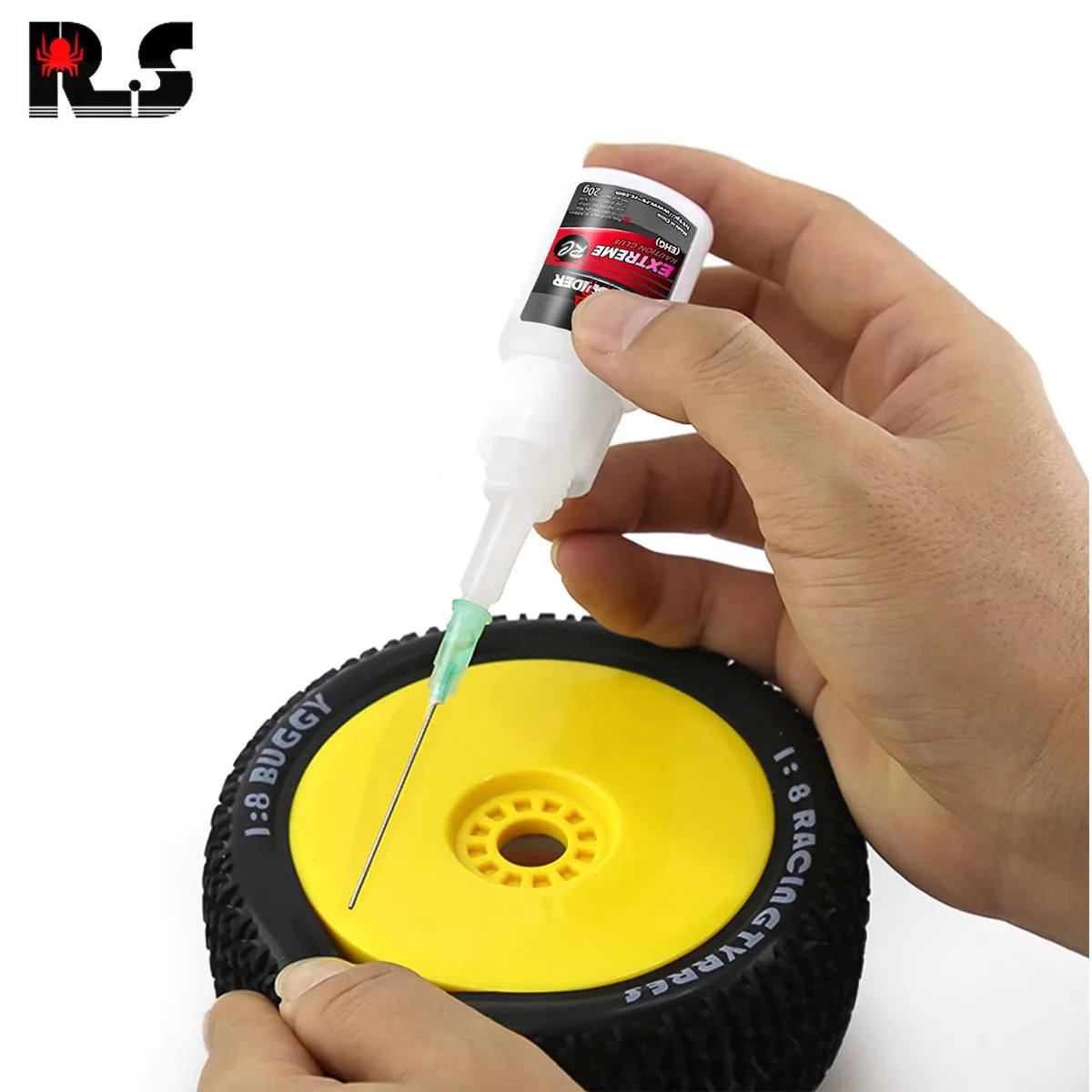 Tamiya Model Paint Set - RC نموذج سيارة مخصص الإطارات الغراء