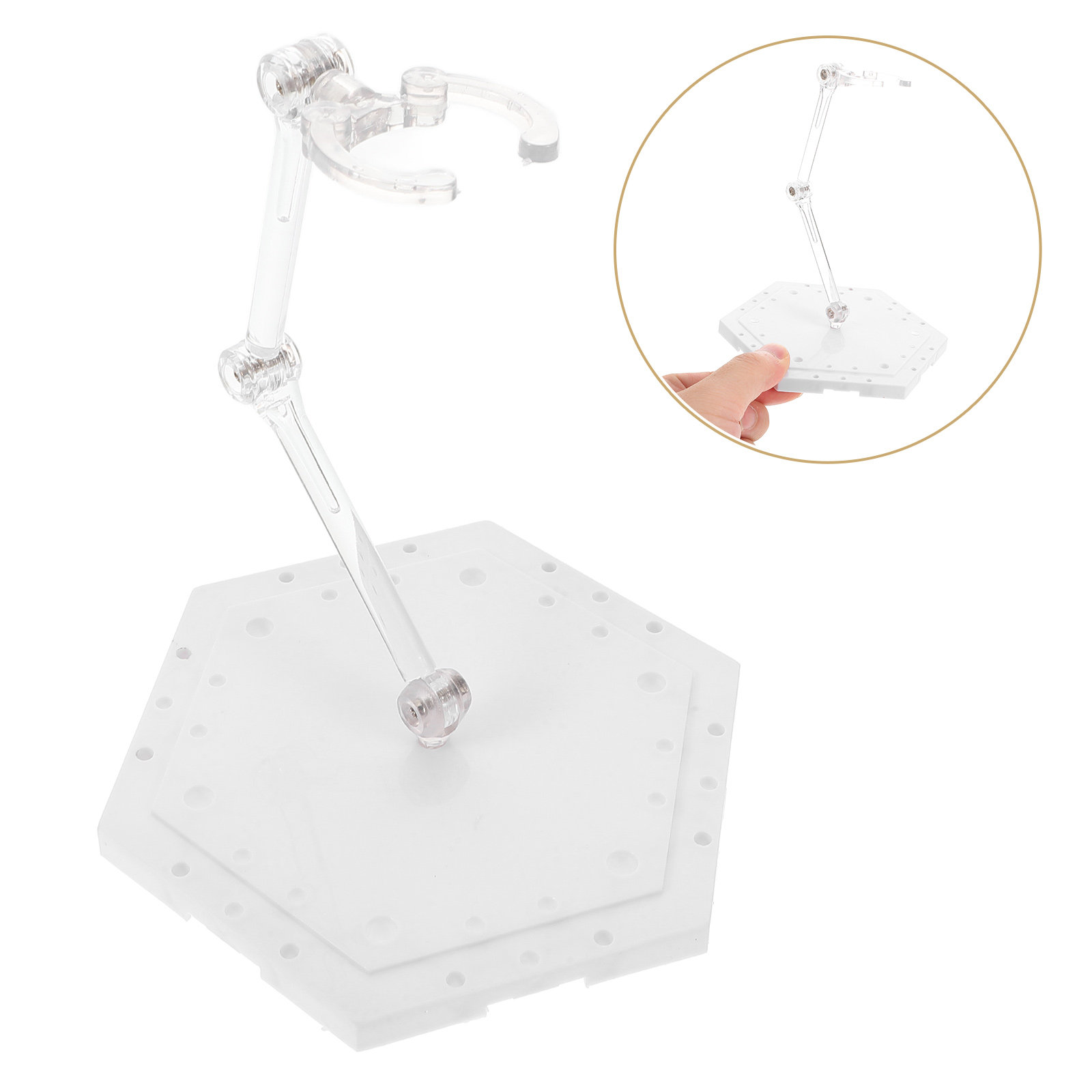 Action Figure Stand - حامل قابل للتعديل لتماثيل الأكشن مصنوع
