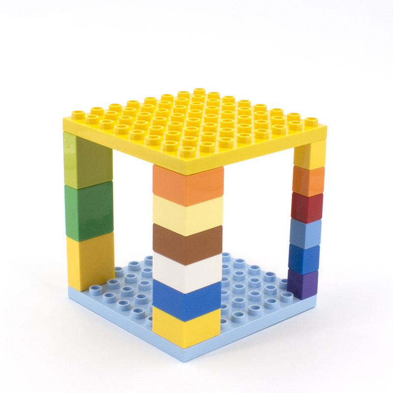 مكعبات بناء كبيرة لوحة قاعدة م - مراجعة Lego Set City وسعره