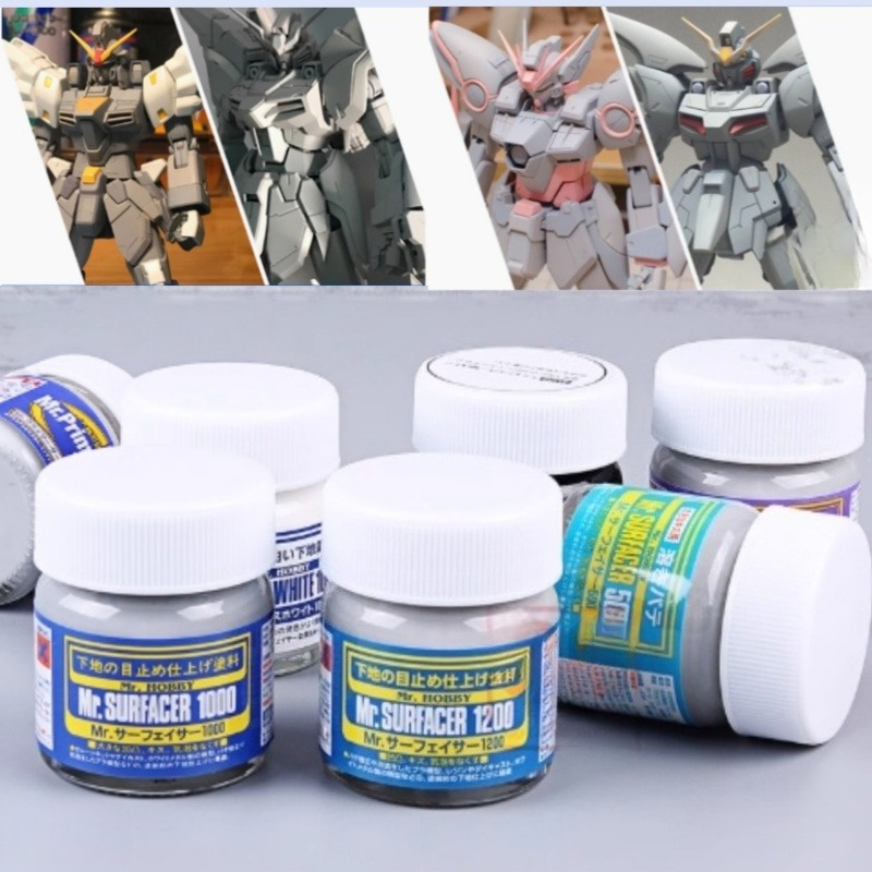 برايمر مائي 40 مللي لملء اللوح - مراجعة Tamiya Model Paint Set وسعره
