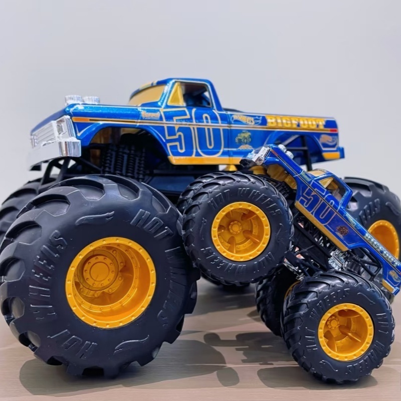 شاحنة هوت ويلز مونستر تركس بيج - مراجعة Hot Wheels Car Monster Trucks وسعره