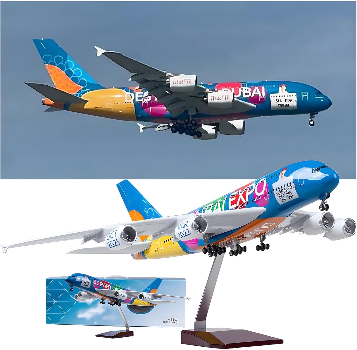 نموذج طائرة بلاستيكية مصغرة بم - مراجعة Model Airplane Plastic وسعره