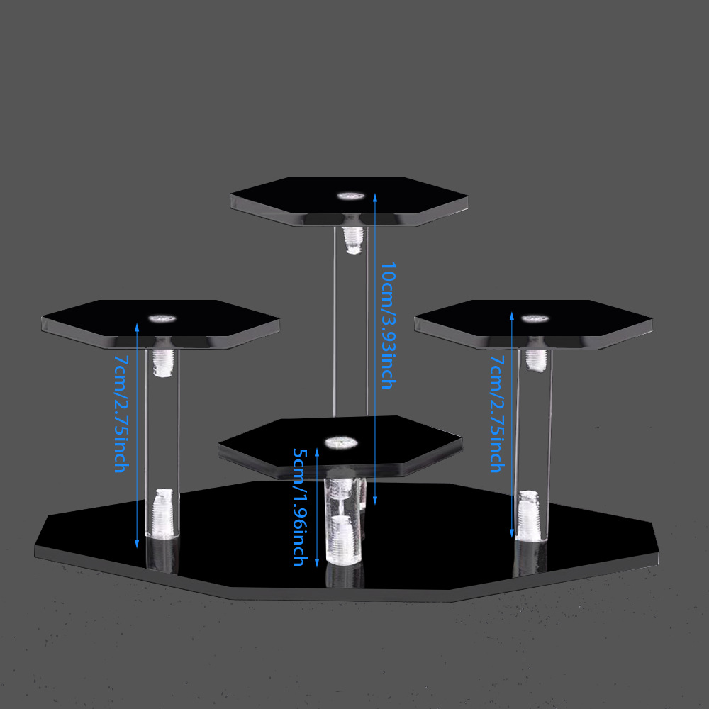 حامل عرض أكريليك متعدد الطبقات - مراجعة Pop Display Shelf وسعره