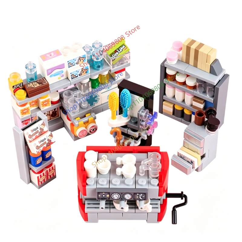 مكعبات بناء مدن الأطعمة من MOC - مراجعة Lego Set City وسعره