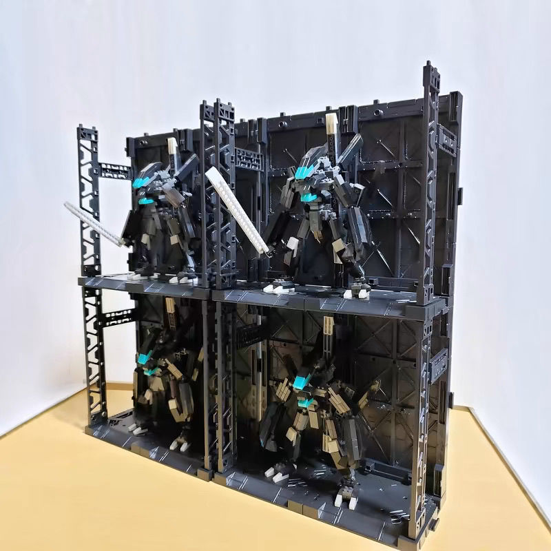 متوفر: حامل عرض ورف تخزين وقاع - مراجعة Bandai Model Gundam Hg وسعره