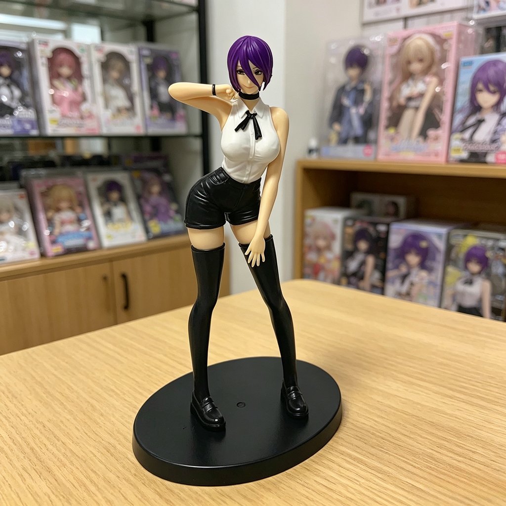 مجسم أنمي تشينسو مان ريز، 13-1 - مراجعة Action Figure Stand وسعره