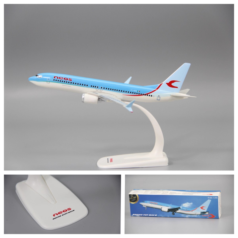 نموذج طائرة B737 MAX8 من نيوس  - مراجعة Model Airplane Plastic وسعره