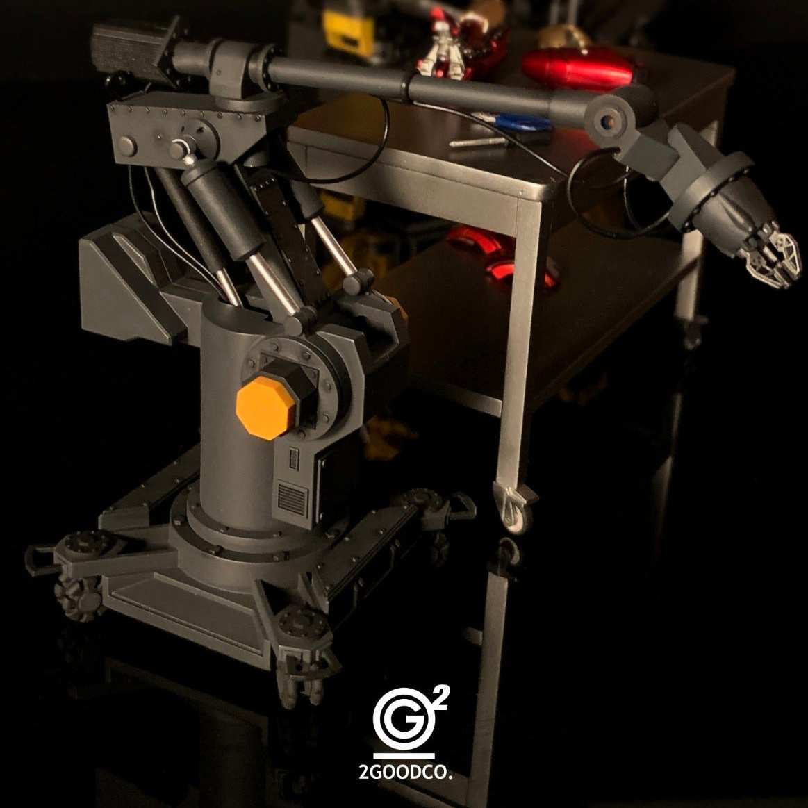 متوفر: قاعدة عمل وصيانة ميكاني - مراجعة Action Figure Stand وسعره