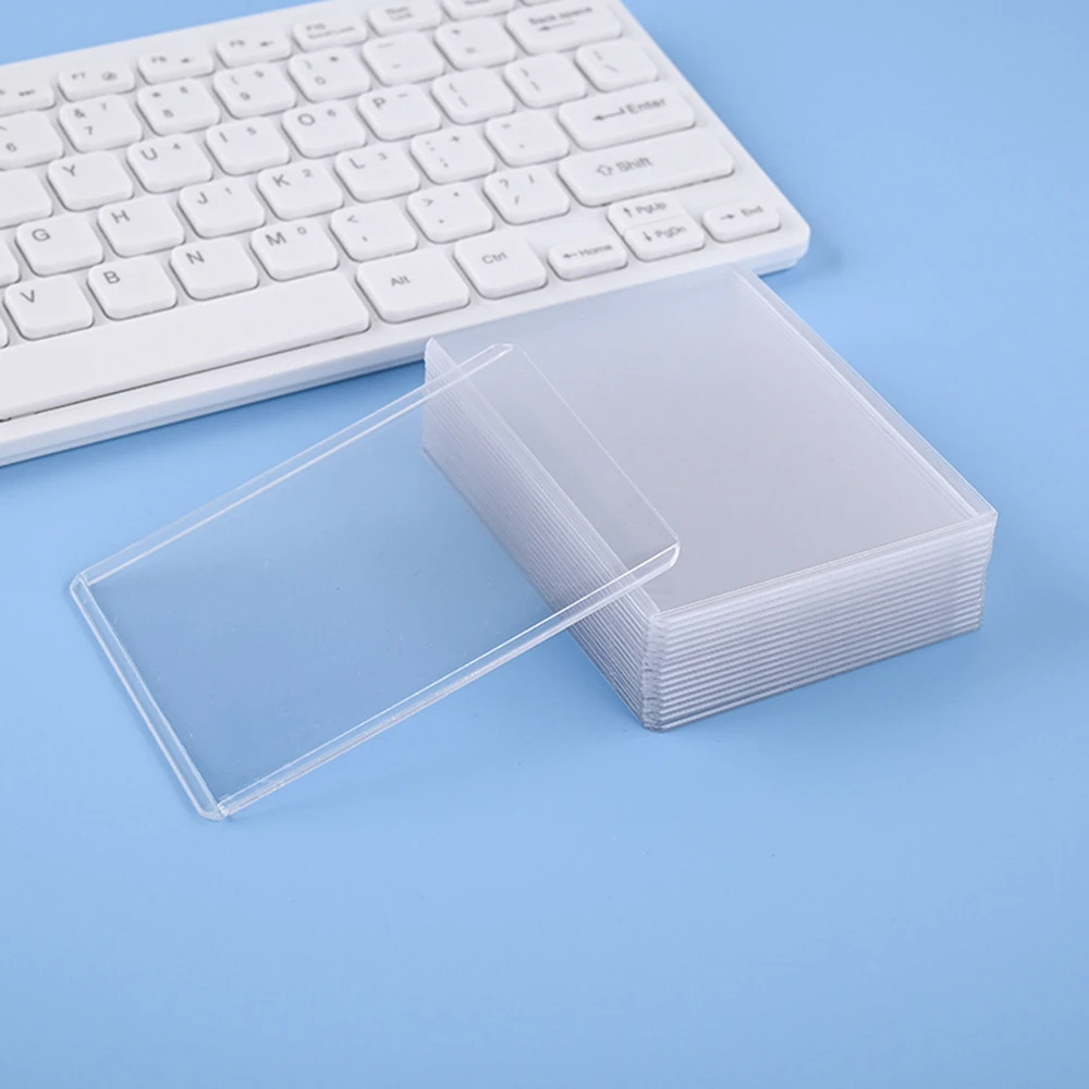 25 قطعة من البلاستيك الصلب PVC - مراجعة Card Top Loader وسعره