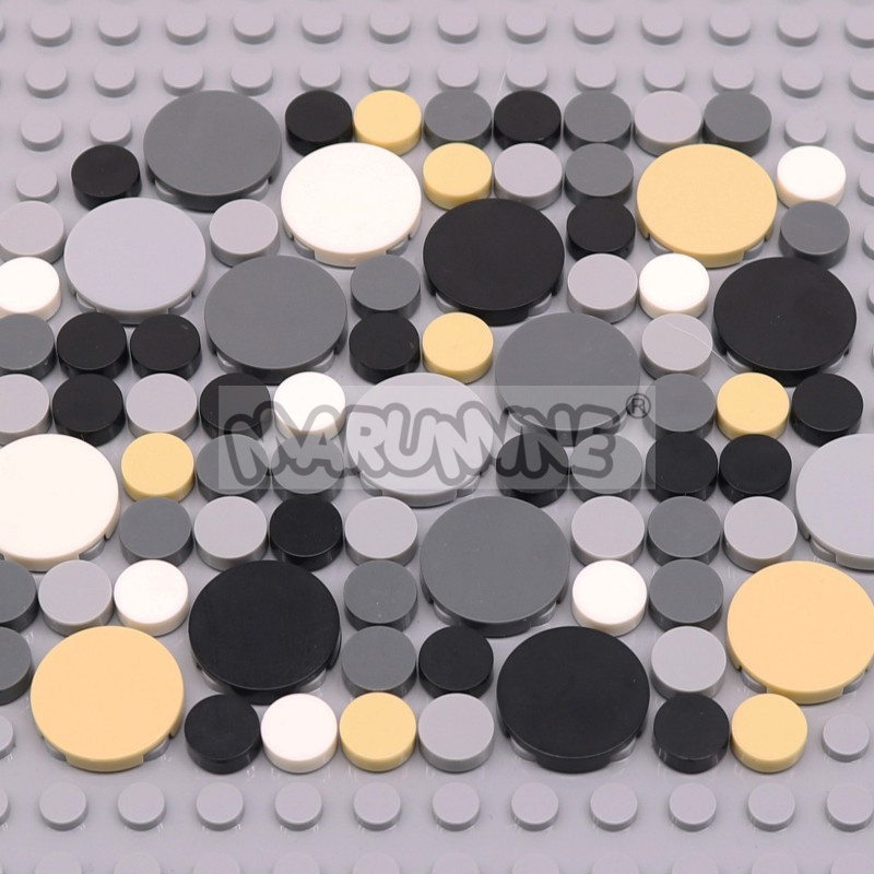 350 قطعة كتل بلاط مستديرة 1x1  - مراجعة Lego Set City وسعره